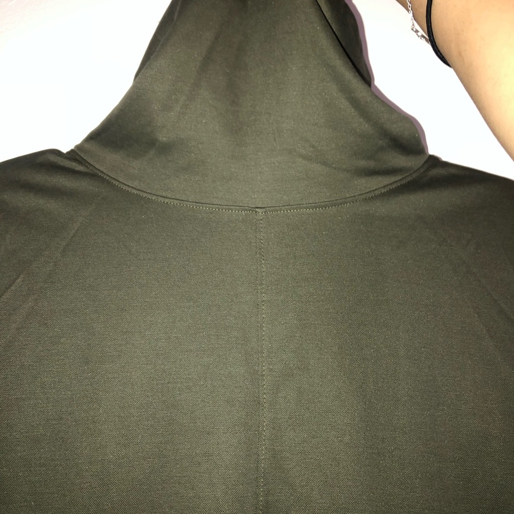 Olive Green Long sleeve Tee